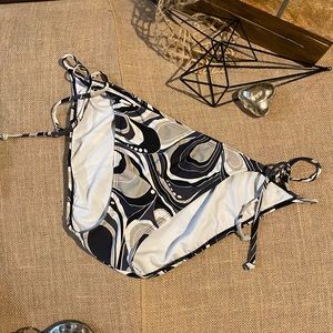 NWOT Old Navy Psychedelic Print String Bikini Bottoms Size XL